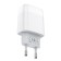 Network charger Hoco C73A, 2 USB, 2.4 A, white