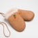 Baby mittens Minaku with embroidery, 18 cm, cent