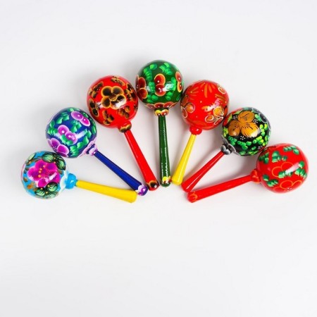 Marakas wooden big mix 19x7.5 cm-1