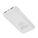 External battery Hoco J82, Li -Pol, 10,000 mAh, microUSB/type -C - 2 A, 2 USB - 2 A, white