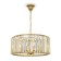 ESME chandelier, 5x60W E14, color gold