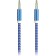 Audio Smartbuy A35, Jack 3.5 mm (M) -Jack 3.5 mm (M), in a braid, 1 m, blue