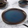 Porcelain Porcelain substitute Magistro Garland, D = 27.5 cm, blue color