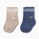 Set of terry socks crumb I am Basic Line, 2 pairs, 0-6 months, beige/blue