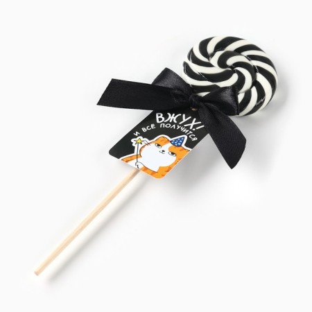 Lollice on a wand "owl", taste: Cola, 15 g.-1