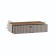 Nick suspended cabinet, 800x300x180, cashmere/oak/beige MDF