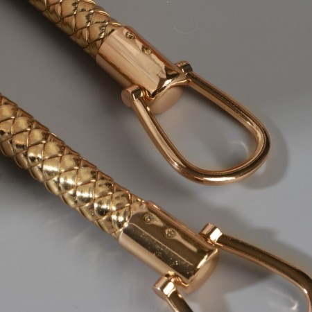 Handle for bag, 55 cm, gold color-2