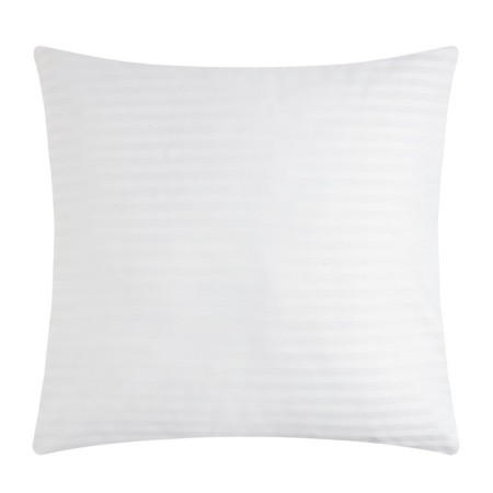 Pillowcase Ethel Hotel 70x70 cm, Straip-Satin, 1x1, white color, 100% cotton, 125g/m2