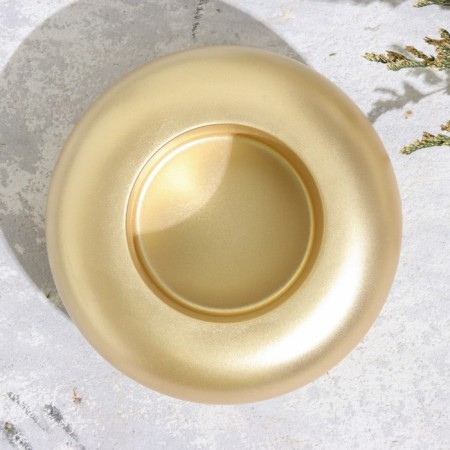 Complementary "Complete. Marble" from gypsum large, 11x5cm, gold-2