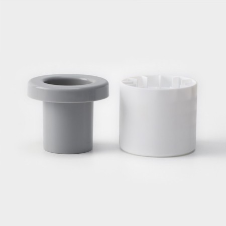 Form for ice shares, 9 × 8 cm, white/gray color-2