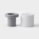 Form for ice shares, 9 × 8 cm, white/gray color