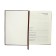 The diary is semi -dated, A5, 192 sheets, ruler, leatherette cover, gold cut, "crocodile", brown