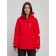Ski jacket female, size 50, red color