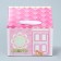 Gift folding box, packaging, “princess house”, 15 x 18 x 10 cm