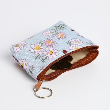 Women's wallet with zipper, color mix-3