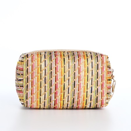 Lightning cosmetic bag, beige color-1