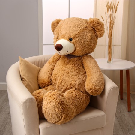 Soft toy "Bear", 110 cm, brown-2
