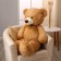 Soft toy "Bear", 110 cm, brown