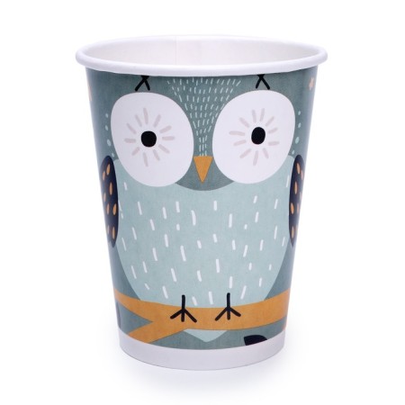 A set of paper glasses "Happy ZOO", 6 pieces, 250 ml-2