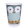 A set of paper glasses "Happy ZOO", 6 pieces, 250 ml