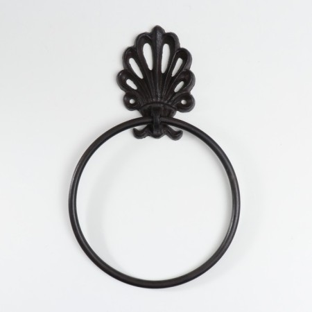 Souvenir Chugun Holder d/towel "shell" 17x26x3 cm