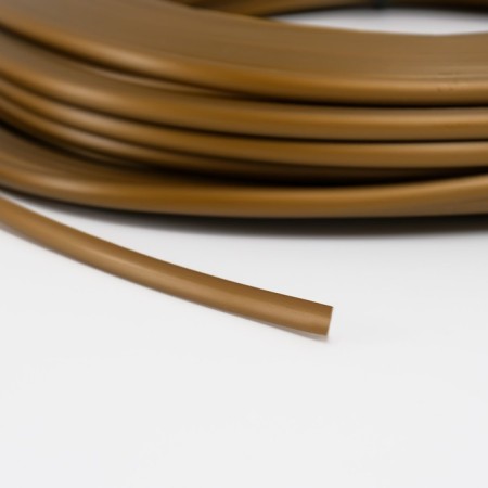 Artificial Rang Smooth 7 mm 100 m of half a pipe (metallic bronze)-3