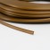 Artificial Rang Smooth 7 mm 100 m of half a pipe (metallic bronze)
