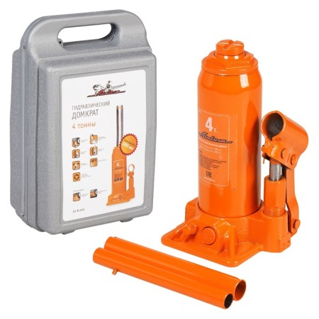 Bottle-based Airline, 4 tons, lifting height 195-380 mm, in the case
