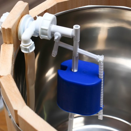 Fousing device made of linden, 15l, stainless insert, "Dobroparov"-6