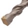 Denzel 705054 concrete boot, double spiral, Cobalt w-tip, SDS plus, 22 x 460 mm