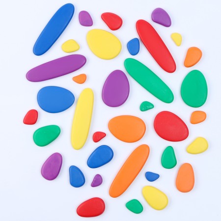 Developing set "pebbles", 24 × 19.5 × 6 cm, 36 pebbles + a book with tasks-3
