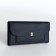 Women's wallet on magnet, blue color