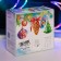 Garland "fringe" 2.7 × 0.9 m with nozzles "month", IP20, transparent thread, 138 LED, glow of multi, 8 modes, 220 V