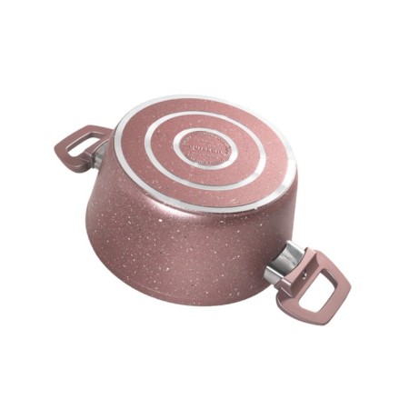 Pan with a lid of Oursson, pink gold 4.2l-4