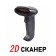 Sunlux XL-3200 2D scanner, USB manual, wired, without a stand