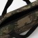 Cosmetic bag with lightning, camouflage color/brown