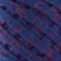 Knitted yarn "Ribbon" with Lurex 85m/170 ± 5 g (sapphire, lurex: red)