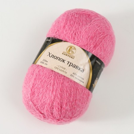 Yarn "cotton grass" 65% cotton 35% polyamide 220 m/100g (057 Astra)-1