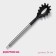 Spoon for spaghetti Dolyan "Fernan", 34 cm, black color