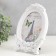Photo frame plastic 13x18 cm "Tenderness of roses" white 16.5x24 cm