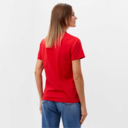 Women's T -shirt "Cat", red color, size 50-3