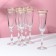 A set of glasses for champagne Bohemia Crystal "Angela", 190 ml, 6 pcs
