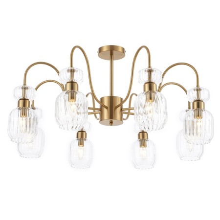 Lamp on the rod 8x60W E14, size 87x87x42.5 cm