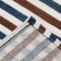 Baby Dolyana 145x145cm, strip color blue-brown, 100% p/e, matting, 200 g/m