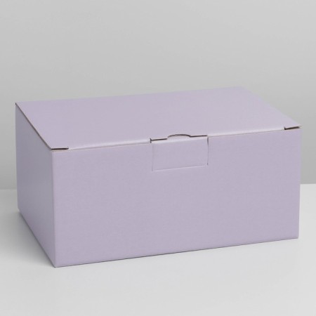 Gift folding box, packaging, "lavender", 30 x 23 x 12 cm-2
