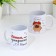 Sublimation mug "Baby, you are beautiful! March 8" with application