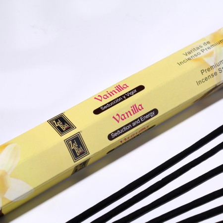 Incense hem "Vanilla. Vanilla", 20 wands in packaging, hexagon-1