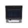 Garden lamp on a sunny battery with a motion sensor, invoice, 9.5 × 13 × 5 cm, 30 LED, white glow