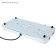 Electric tile Luazon LHP-005, 2 burners, 2000 watts, heater disk, white