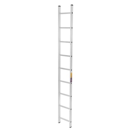 Tundra staircase, aluminum, single -section, bailiff, 9 steps, 2510 mm